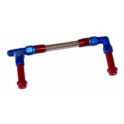 Engine Works 43141 Carburetor Feed Lines Braided Stainless 7/8-20 in. Outlet