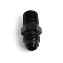 Engine Works 520062 Fitting Adapter AN to NPT Straight Aluminum Black Anodized -