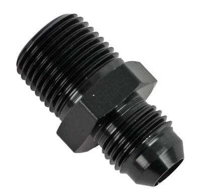 Engine Works 520063 Fitting Pipe Adapter Fitting AN to NPT 90 degree Aluminum Bl