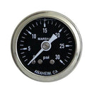 Engine Works 52007 Gauges Fuel Pressure Liquid Filled Analog Mechanical 1.50 in.