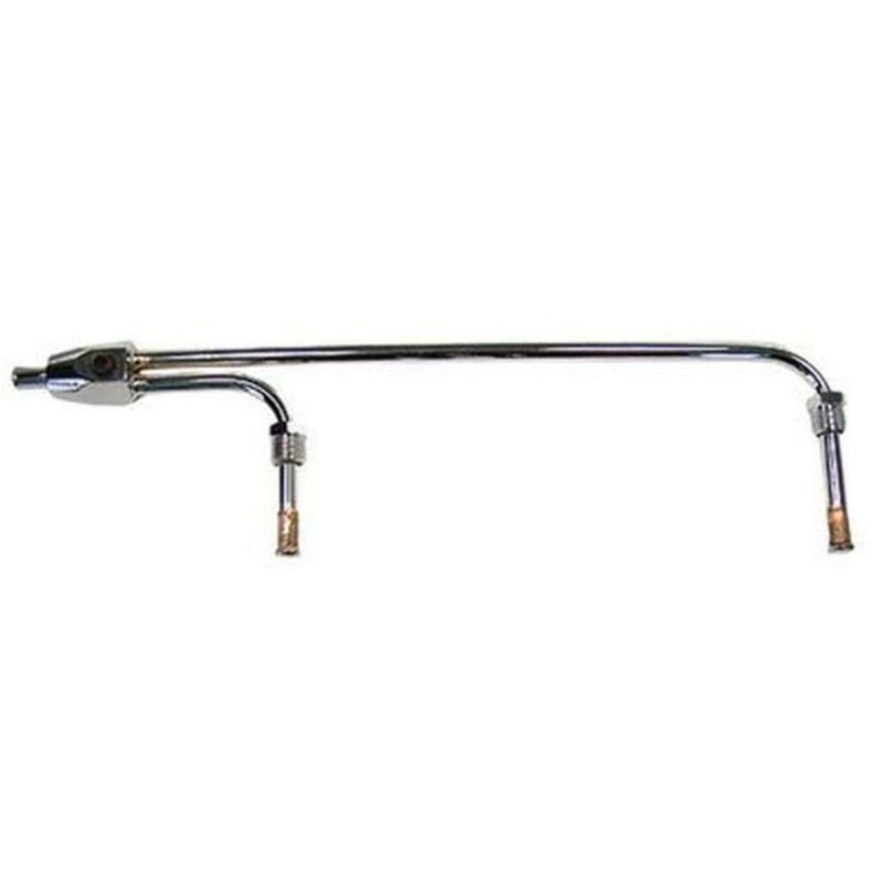 Engine Works 52197 Chrome Double Pumper Fuel Line for Holley Carbs