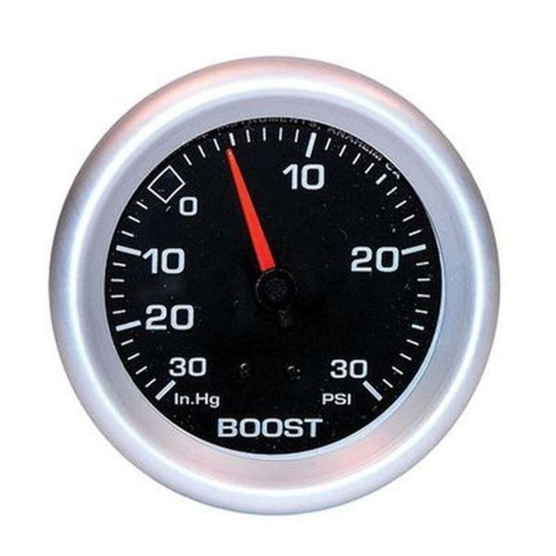 Engine Works 53101 Gauges Boost/Vacuum Analog Mechanical 2 5/8 in. Diameter 30