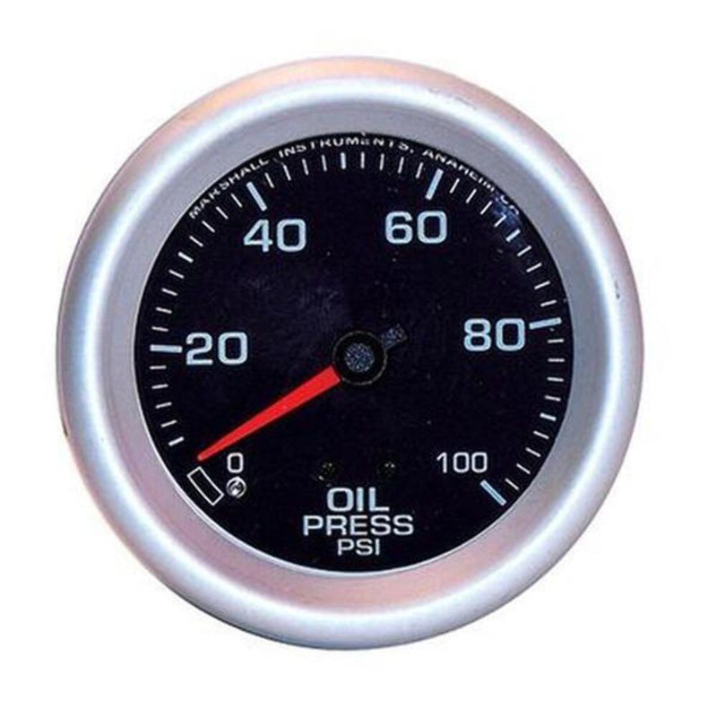 Engine Works 53102 Gauges Oil Pressure Analog Mechanical 2 5/8 in. Diameter 30
