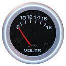 Engine Works 53105 Gauges Voltmeter Analog Electrical 2 5/8 in. Diameter 8-18 V