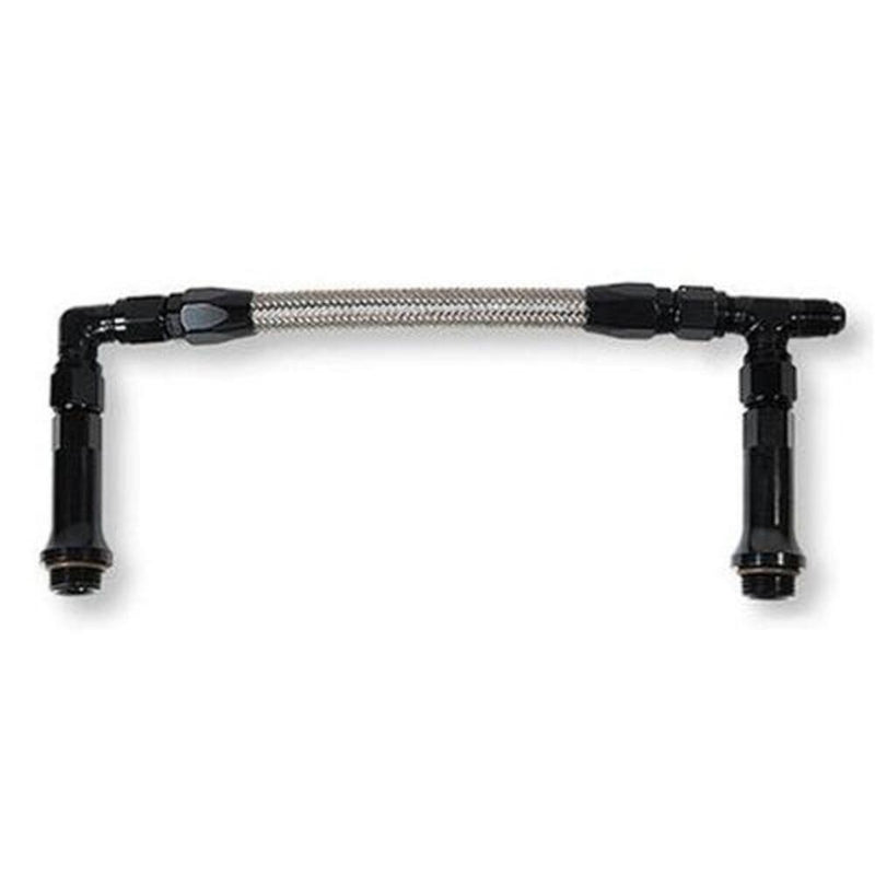 Engine Works 53147 Carburetor Feed Lines Braided Stainless 7/8-20 in. Outlet