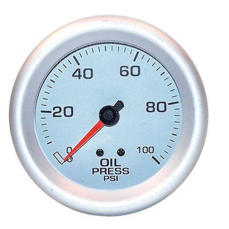 Engine Works 53202 Gauges Oil Pressure Analog Mechanical 2 5/8 in. Diameter 0-10