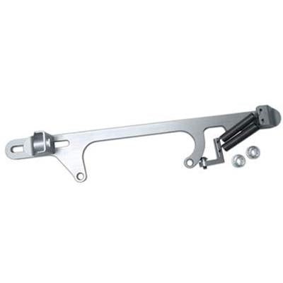 Engine Works 550000 Throttle Cable Bracket Billet Aluminum Clear Anodized Holley