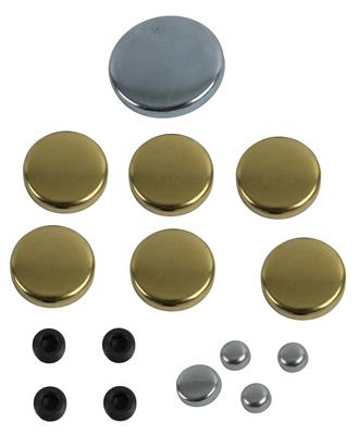 Engine Works 60302 Engine Expansion Plugs Brass with Jacket Plugs Cam Plug Oil