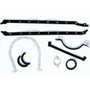 Engine Works 110100 Small Block Chevy Bottom End Gasket Kit - Thick Front Seal