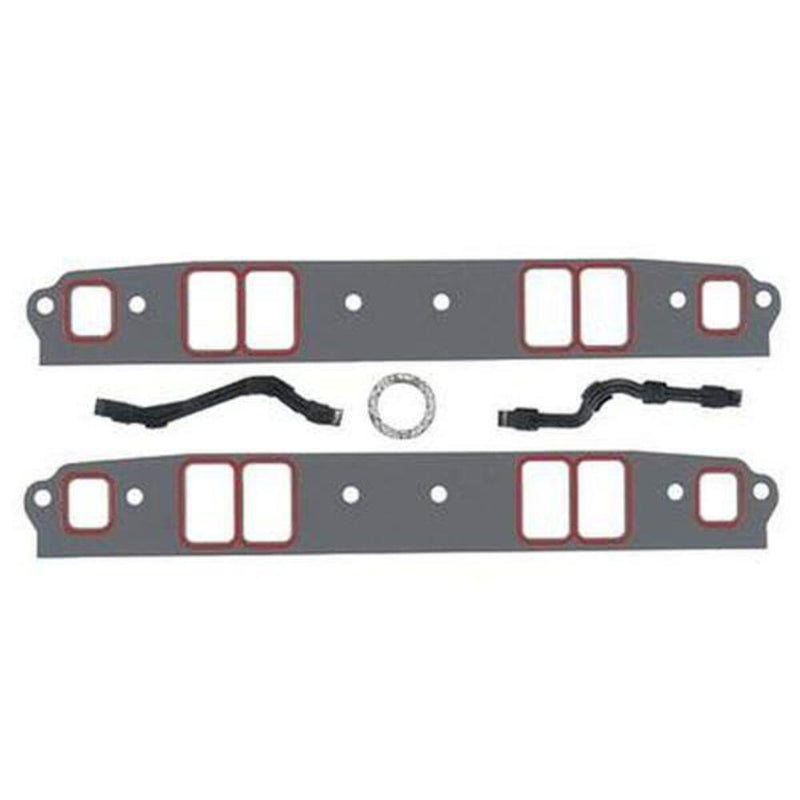 Engine Works 112350-10 Intake Manifold Gaskets, SB Chevy, Silicone Bead Seal Ports