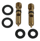 Engine Works 11504 Carburetor Needle and Seats Viton® 0.110 in. Seat Brass Cente