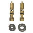 Engine Works 11509 Carburetor Needle and Seats Viton® 0.130 in. Seat Brass Cente