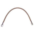 Engine Works 12015-3 Brake Line Braided Stainless Steel 15 in. -3 AN Female -3