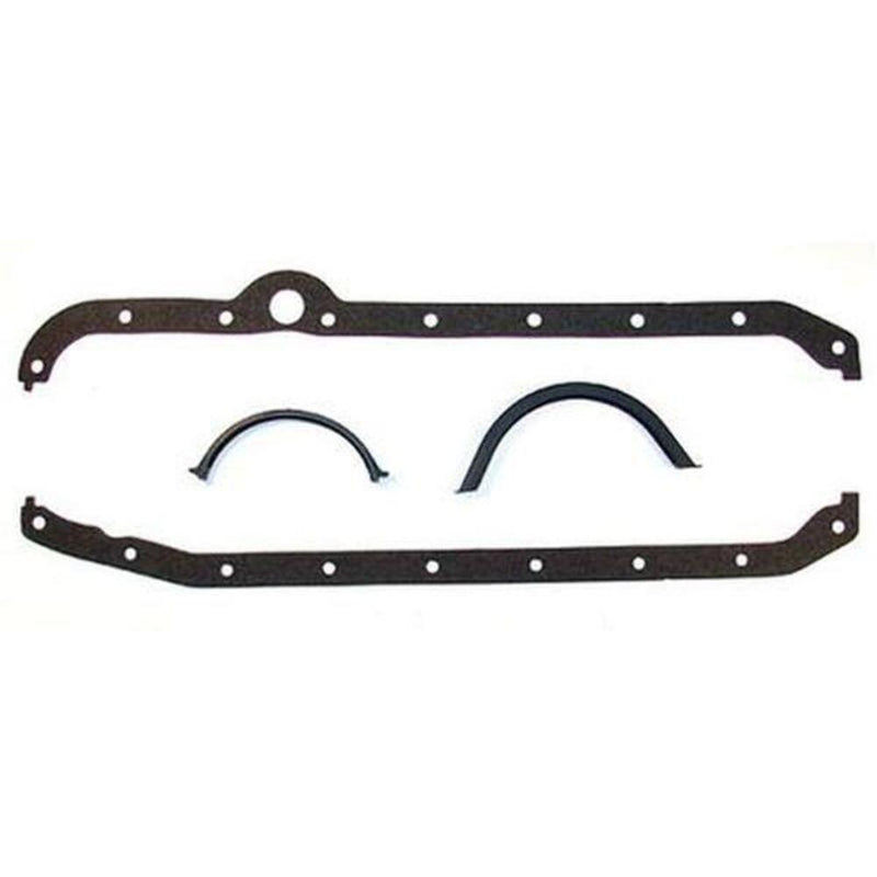 Engine Works 125350 Oil Pan Gasket Multi-Piece Cellulose Composition Chevy Small