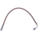 Engine Works 12915-4 Brake Line Braided Stainless Steel 15 in. -4 AN Female -4