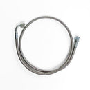 Engine Works 12948-3 Stainless Braided Brake Hose 03AN x 48", 90 Degree