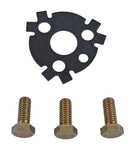 Engine Works 130000 Cam Lock Plate and Bolt Kit Black Oxide Chevy Big/Small