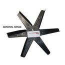 Engine Works 13818 Fan Flex-Type Clockwise 18 in. Diameter Plastic Blades/Plasti