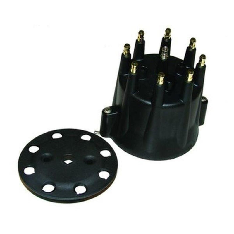 Engine Works 16000BK BLACK DISTRIBUTOR CAP SB/BB CHEVY