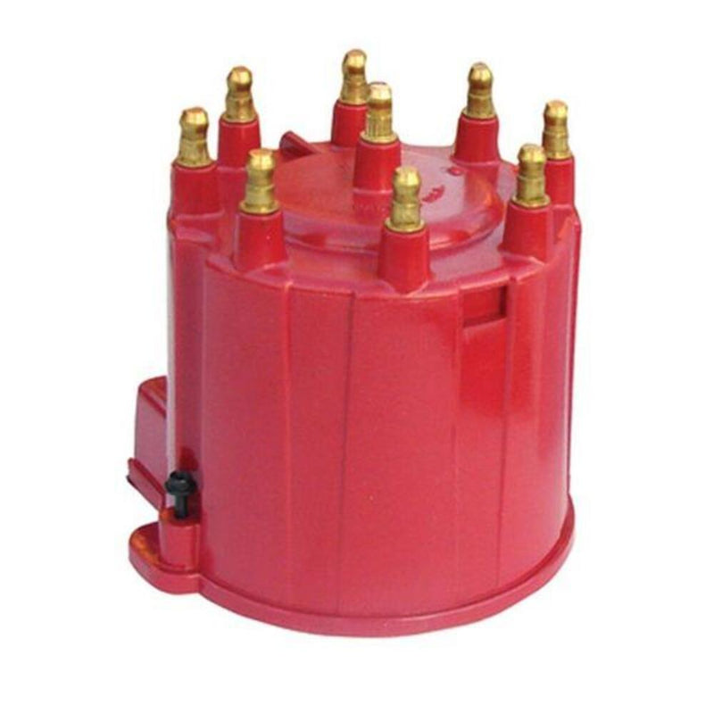 Engine Works 16053C RED CHEVY DISTRIBUTOR CAP EST/EFI