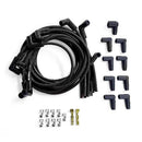 Engine Works 16402BKCR 8.8mm Ceramic Plug Boot Wire Set, HEI 90 Deg Boot