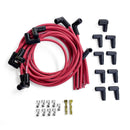 Engine Works 16402RDCR 8.8mm Ceramic Plug Boot Wire Set, HEI 90 Deg Boot
