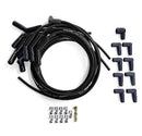 Engine Works 16403BKCR 8.8mm Ceramic Plug Boot Wire Set, HEI 135 Deg Boot