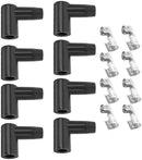 Engine Works 1640BT Black Boot & Terminal Kit, HEI / Non-HEI Boots & Terminals Included