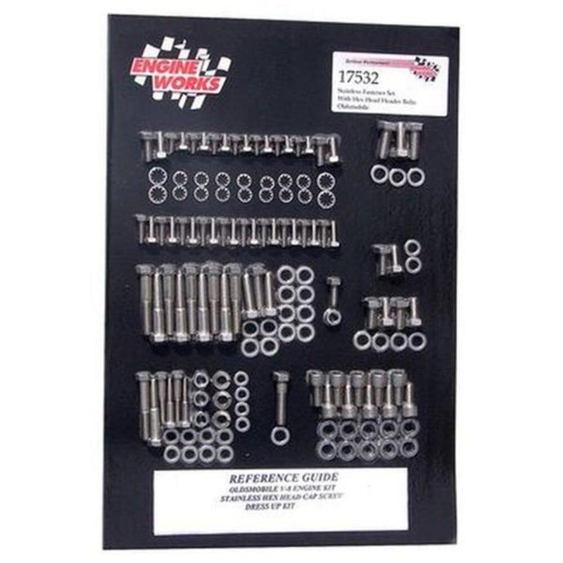 Engine Works 17532 OLDS 260-455 HEX HEAD ENGINE BOLT KIT