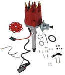 Engine Works 1RTR Billet Red Cap Ready-To-Run Race Distributor SB/BB Chevy