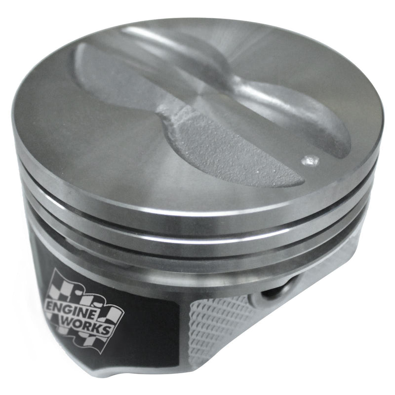 Engine Works 200350-040 Hypereutectic Pistons, Fits Chevy SB - Flat Top 4.040" Bore