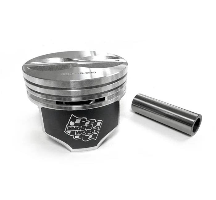 Engine Works 200454-040 Hypereutectic Pistons, Fits Chevy BB - Flat Top/2V, 4.290"