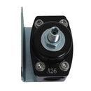 Engine Works 22205 In-Line Fuel Pressure Regulator, 4.5-14 psi - Black Finish