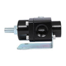 Engine Works 22205 In-Line Fuel Pressure Regulator, 4.5-14 psi - Black Finish