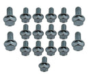 Engine Works 265500 Oil Pan Bolts Steel Black Oxide Hex Head Chevy Small Block