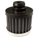 Engine Works 27308 Valve Cover Breather Push-In Round Steel Chrome 1.25 in.