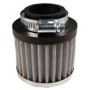 Engine Works 27309 Valve Cover Breather Clamp-On Round Steel Chrome 1.5 in.