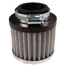 Engine Works 27309 Valve Cover Breather Clamp-On Round Steel Chrome 1.5 in.