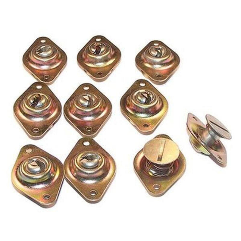 Engine Works 39062 Quick Fasteners Complete Fastener Large Head Steel Silver