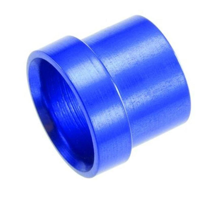 Engine Works 401800 Tube Sleeves, Aluminum, Blue Anodized, -8 AN,