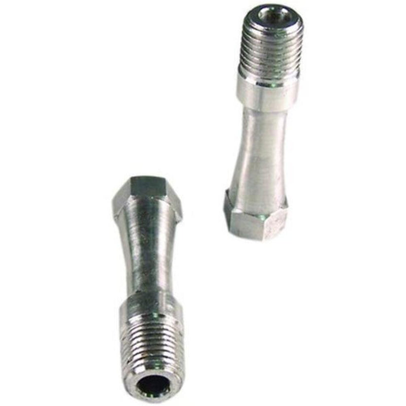 Engine Works 403100 Lifter Valley Vents 1/4 in. NPT Aluminum Natural Chevy Small