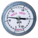 Engine Works 41120 Gauges Water Temperature Liquid Filled Analog Mechanical 1.50