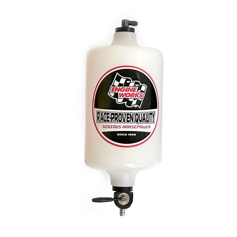 Engine Works 414501 Coolant Overflow Bottle, 1-QT. - White