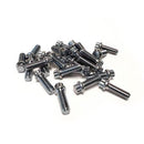 Engine Works 41498 12-Point Silver Intake Bolts, 3/8" x 1-1/2" UHL, 100 Pack
