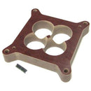 Engine Works 41611 Carburetor Spacer Power Cone Phenolic Wood 1 in. Thick 4-Hole