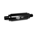 Engine Works 42881 Fuel Filter Inline Mount Billet Aluminum Black Anodized 100