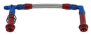 Engine Works 43139 Stainless Dual Feed Fuel Line, -6AN Holley 4150