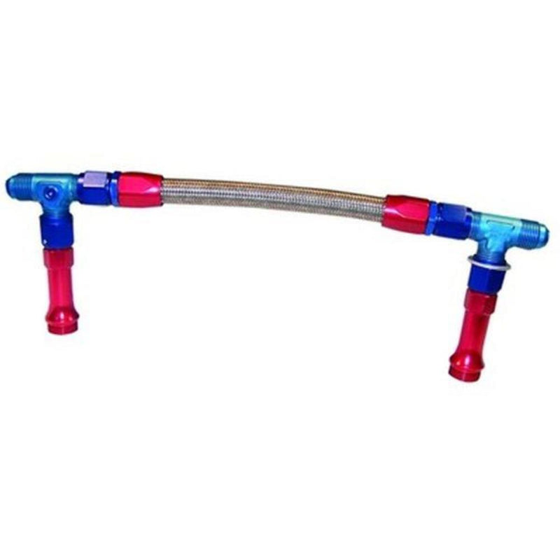 Engine Works 43145 Carburetor Feed Lines Braided Stainless 7/8-20 in. Outlet