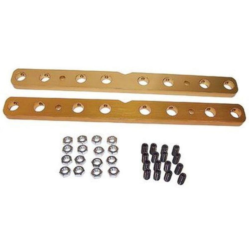 Engine Works 50401 Stud Girdles Clamp-on Aluminum Natural Ford Small Block Fits