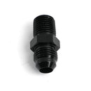 Engine Works 520062 Fitting Adapter AN to NPT Straight Aluminum Black Anodized -